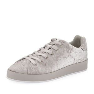 Rag & bone dove velvet sneakers - used 1x